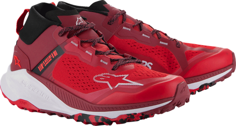 ALPINESTARS 2654825-3045-14 Meta XR V2 Shoes - Bright Red/Dark Red