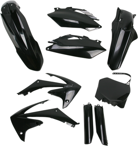 ACERBIS 2198000001 Full Replacement Plastic Kit For Honda - Black