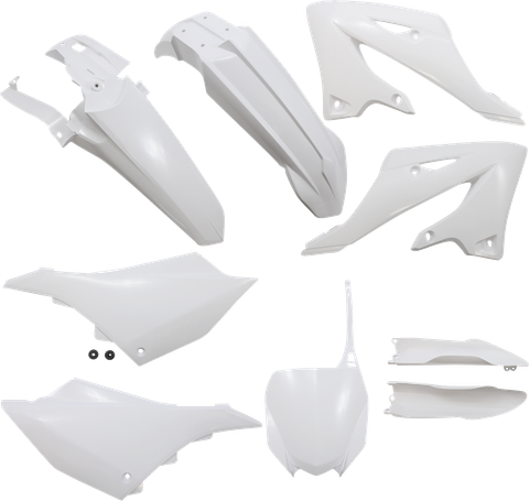 ACERBIS 2936150002 Full Replacement Plastic Kit For Yamaha - White