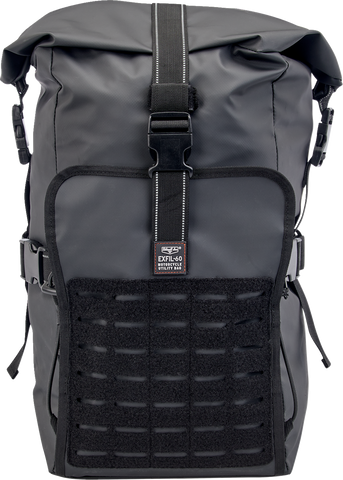 BILTWELL 3016-01 EXFIL-60 Bag - Gen 2 Black | Biohazard Cycles