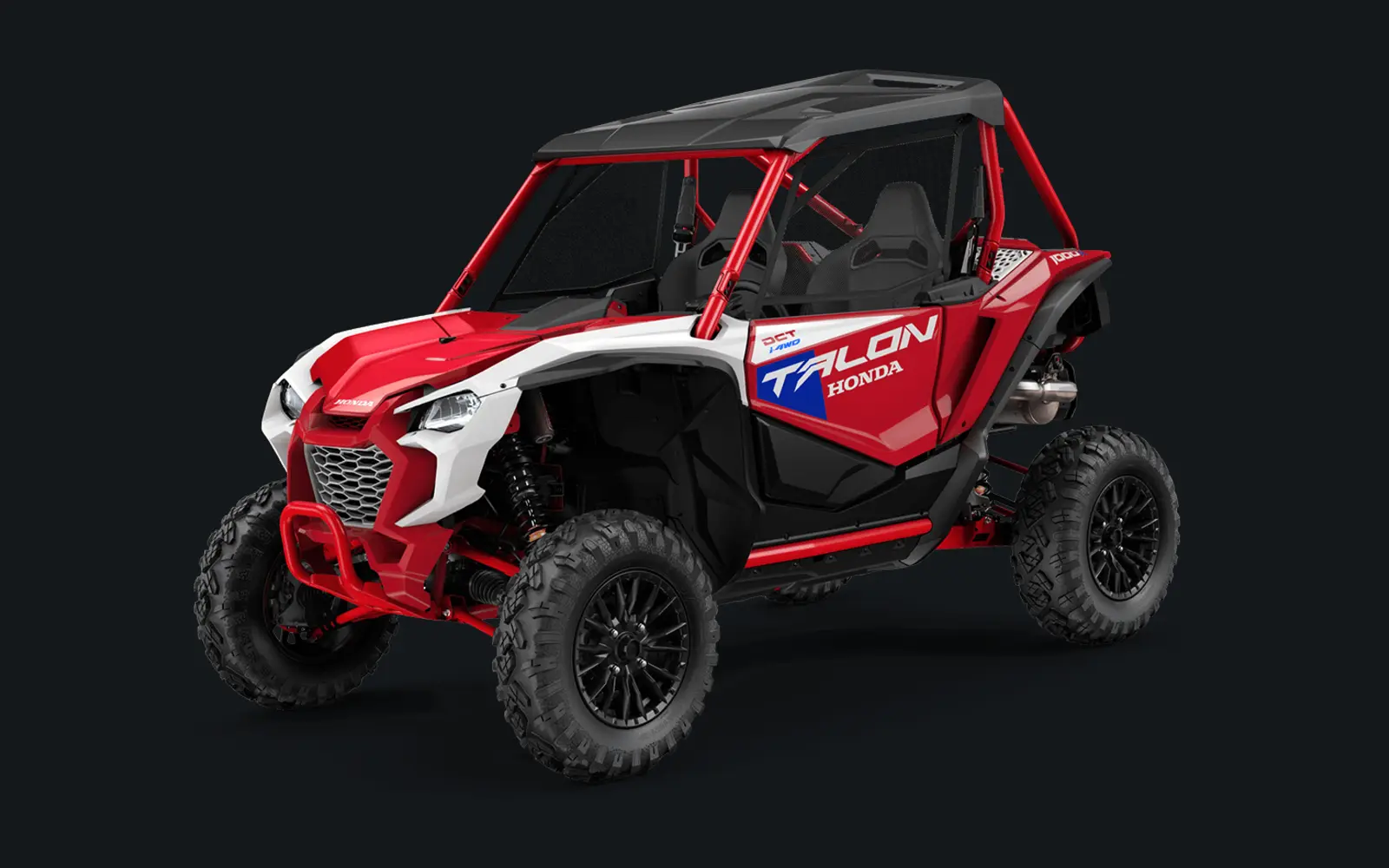 Red 2026 Honda Talon 1000X sport side-by-side