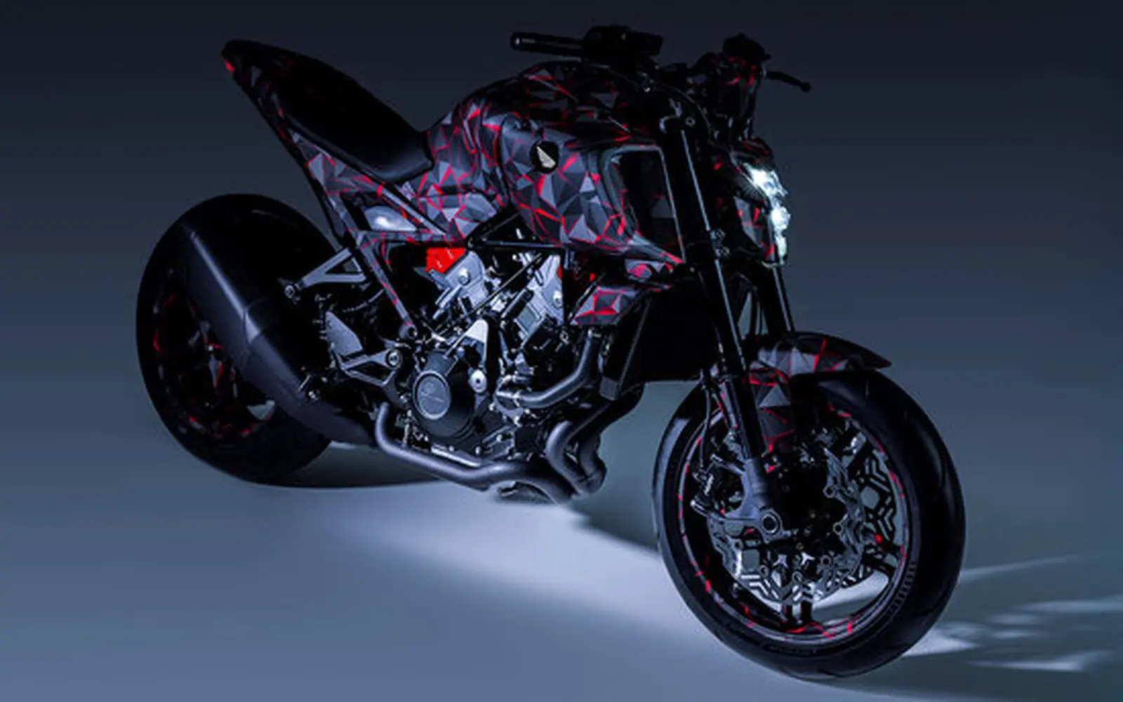 Honda V3R 900 E-Compressor engineering prototype