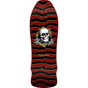 Powell Peralta Welinder Nordic Skull Skateboard Deck Blue - 9.625 