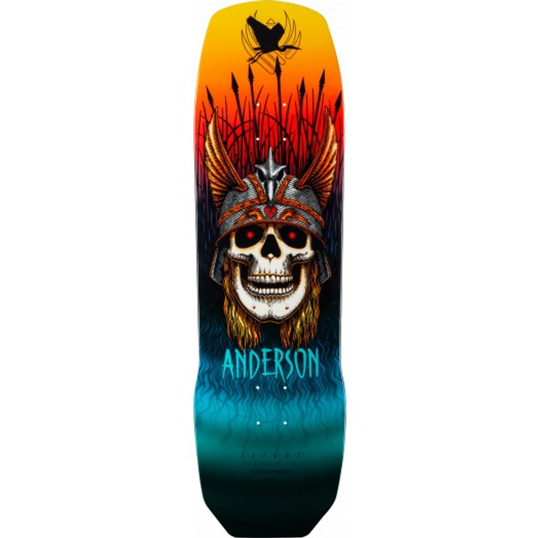 Powell Peralta Pro Andy Anderson Heron Flight® Skateboard Deck - 9.13 x 32.8
