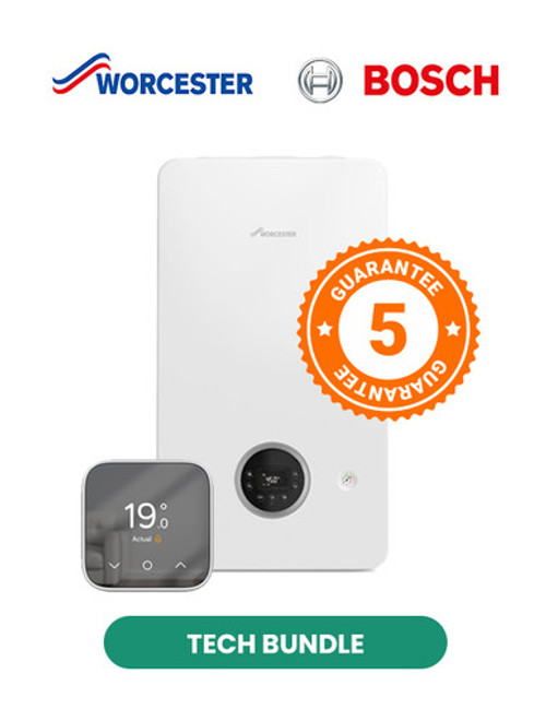 Worcester Bosch Greenstar 2000 30kW Combi Boiler Tech Bundle Worcester Bosch Greenstar 2000 30kW Combi Boiler Tech Bundle