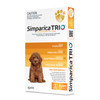 Simparica Trio 1.25-2.5kg (Yellow)