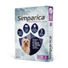 Simparica Extra Small Dogs 2.6-5kg Purple