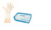 Latex pre powdered disposable examination gloves Genia x 100