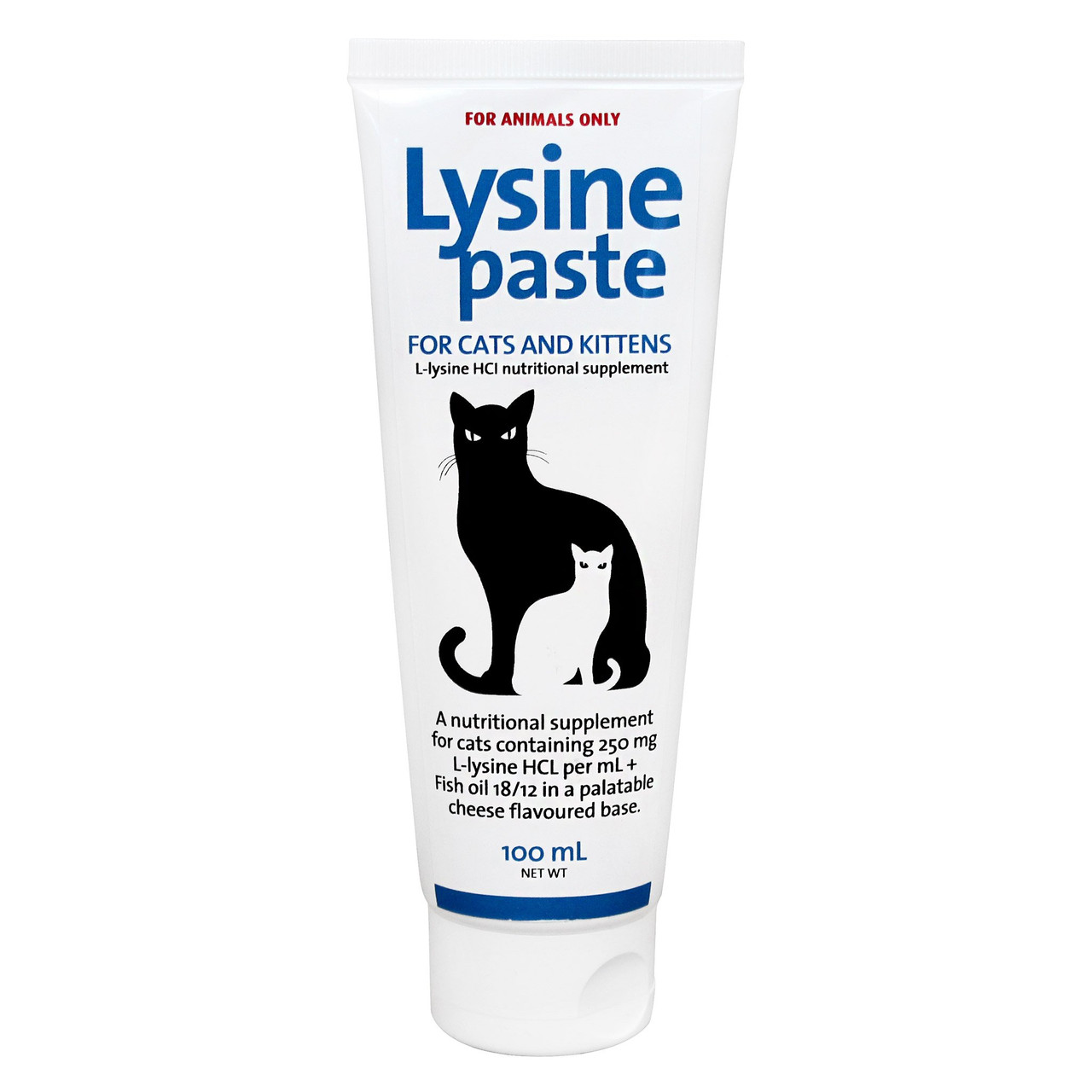 Buy LYSINE PASTE CATS & KITTENS 100ML Discount Pet Meds