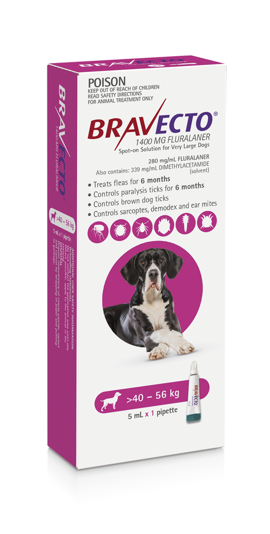 Buy Bravecto Spot On for Very Large Dogs Discount Pet Meds