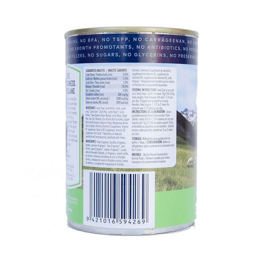Buy ZiwiPeak Tripe & Lamb Canned Discount Pet Meds