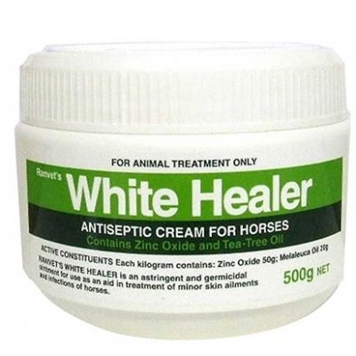 RANVET White Healer Antiseptic Cream for Horses 500gm RANVET White Healer Antiseptic Cream for Horses 500gm