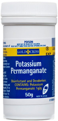 GOLDX Potassium Permanganate 50g