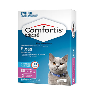 Comfortis dosage discount for cats