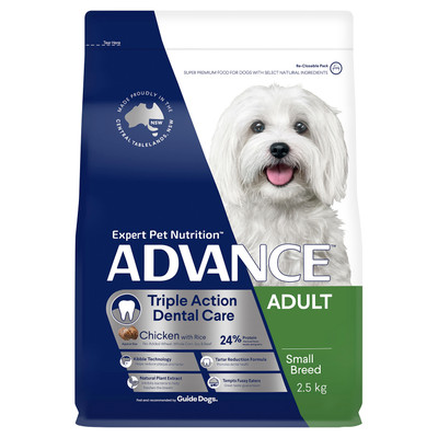 ADVANCE DOG Dental Small Breed Chicken 2.5kg