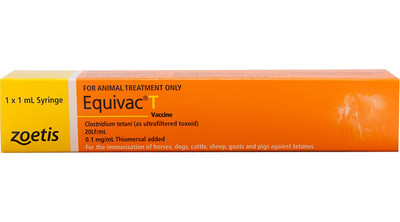 Equivac T Tetanus Vaccine for Horses Equivac T Tetanus Vaccine for Horses