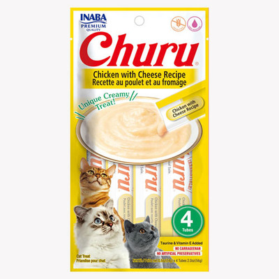 INABA CHURU Chicken with Cheese (CAT TREAT) 14g x 4pcs