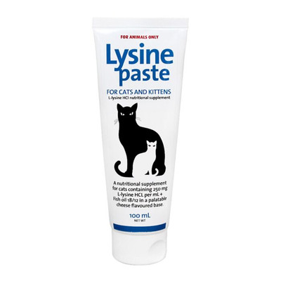 Lysine Paste for Cats & Kittens 100g