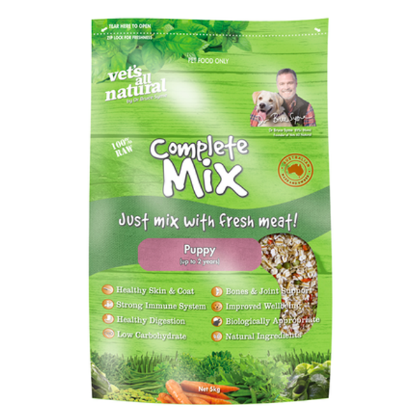 VETS ALL NATURAL COMPLETE MIX PUPPY
