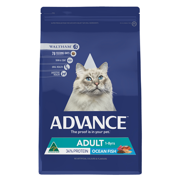 ADVANCE Adult Dry Cat Food Ocean Fish 20kg