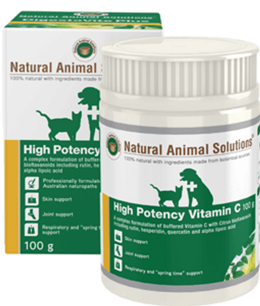 Natural Animal Solutions High Potency Vitamin C powder 100g