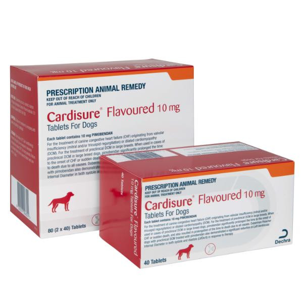 Cardisure 10mg Flavoured Tablets 100's - Pimobendan