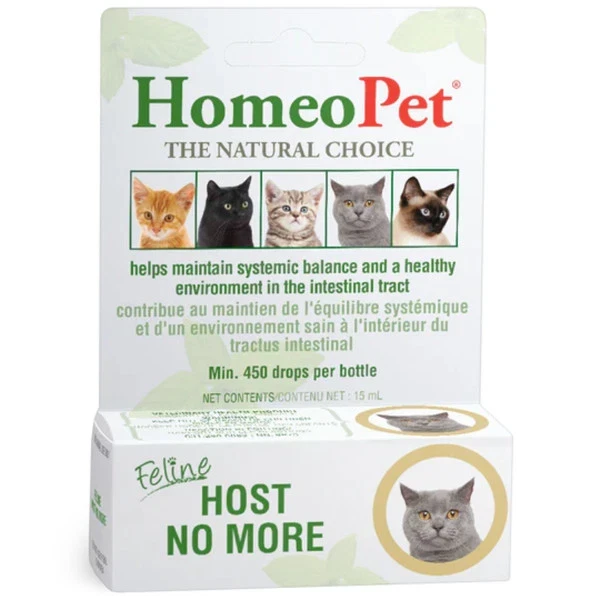 HOMEOPET Cat Host No More 15ml