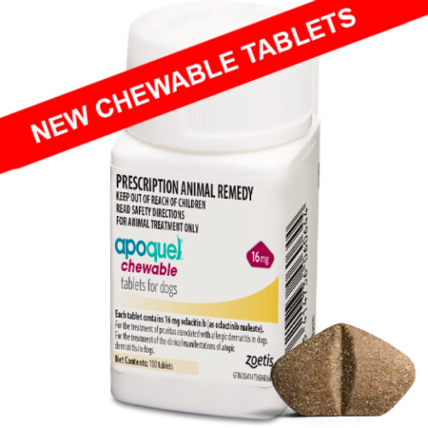 Apoquel Chewable 16mg 100 Tablets