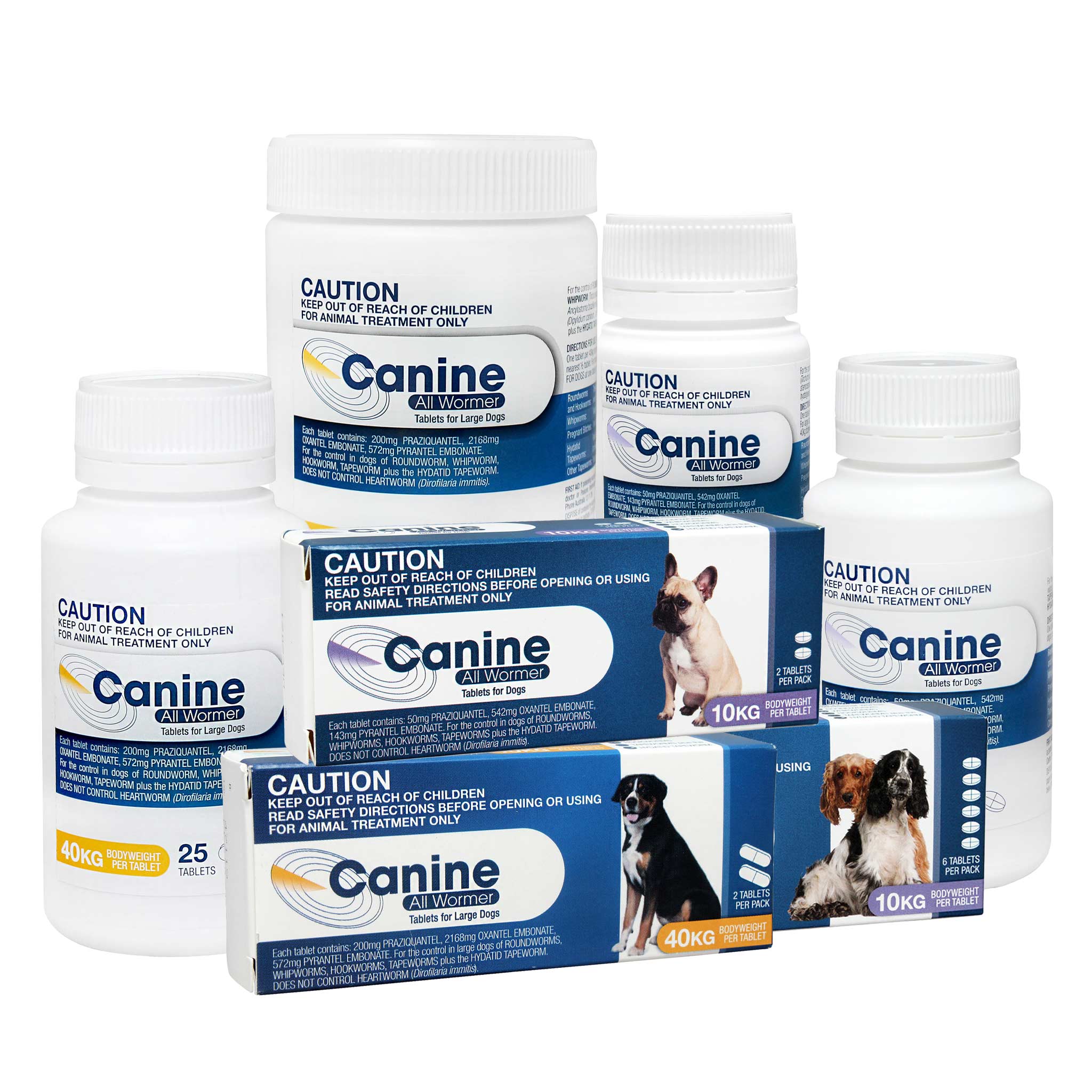 Buy Canine Allwormer 40kg- Discount Pet Meds - Main Image