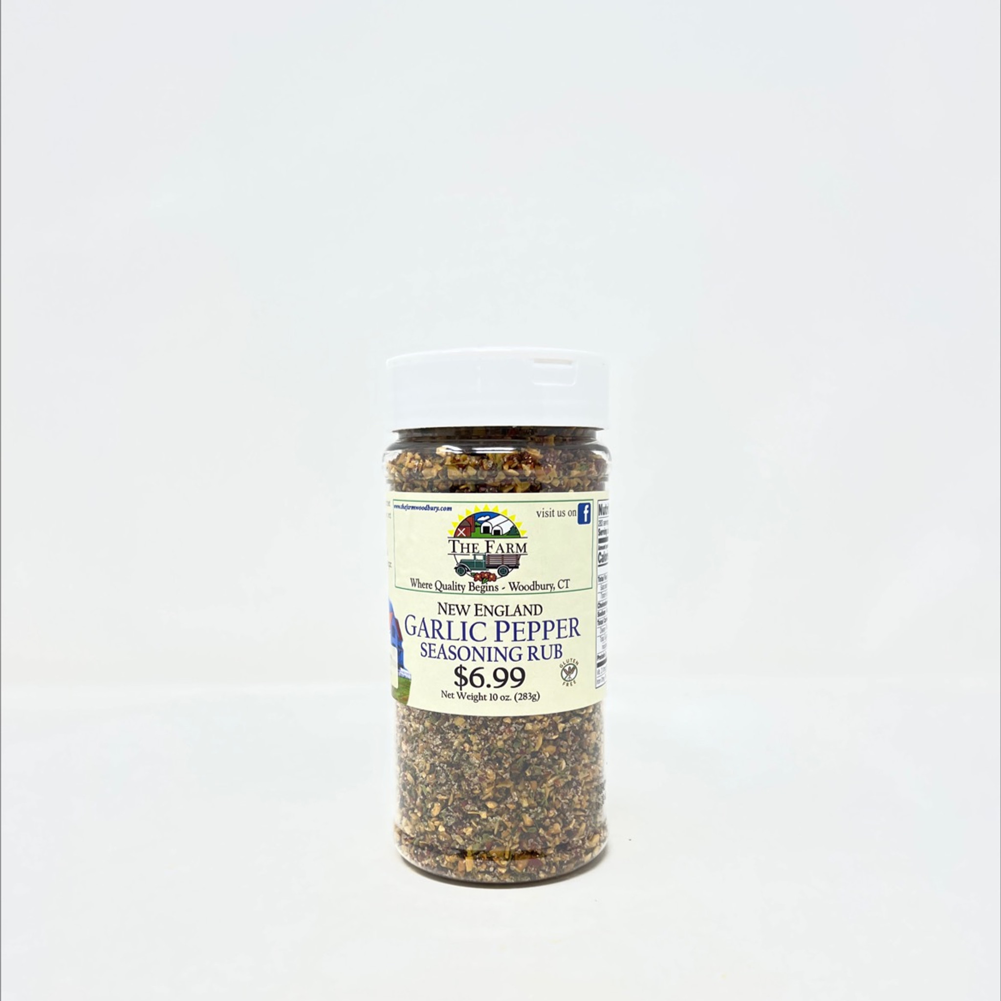 New England Garlic Pepper Seasoning and Rub - The Farm, Woodbury