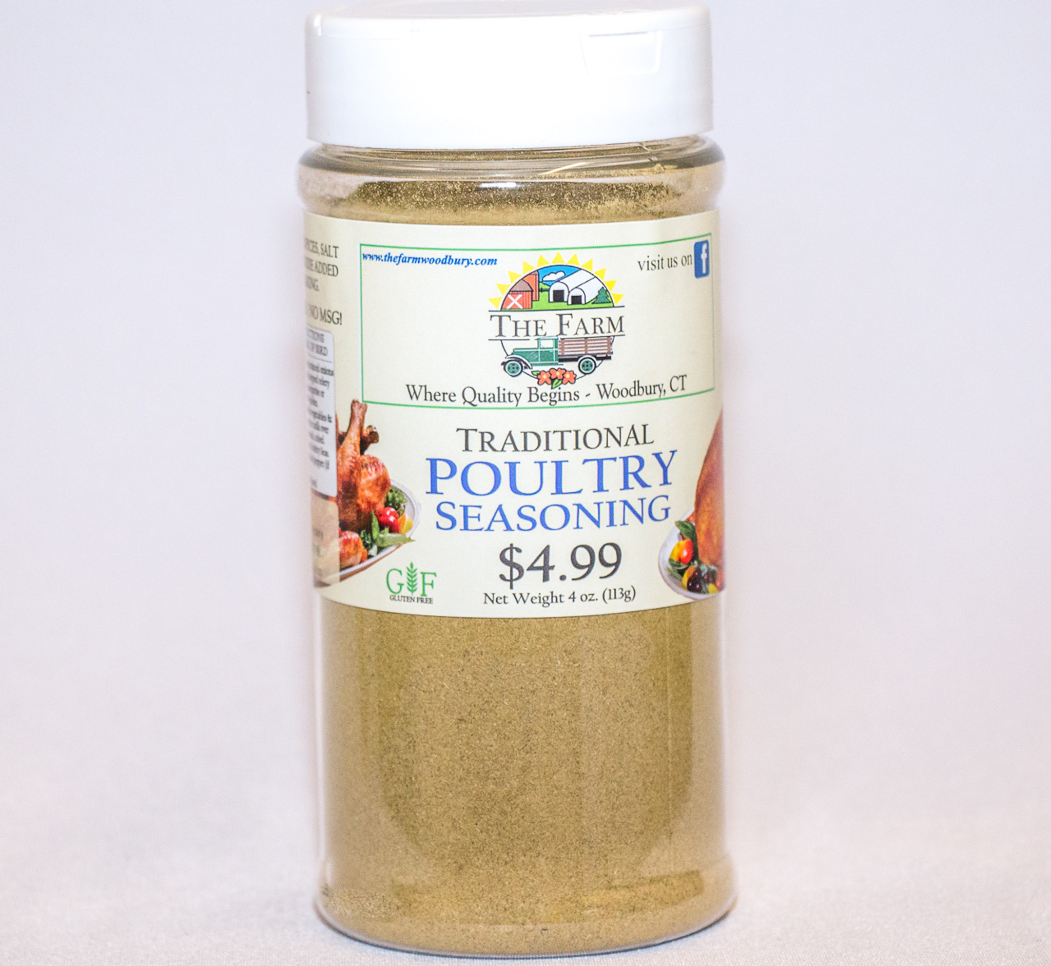 Poultry Seasoning - The Farm, Woodbury CT a farm of Woodbury Sugar Shed,  Inc.