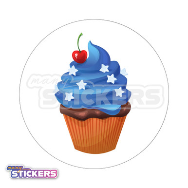 Patriotic Cupcake - 1