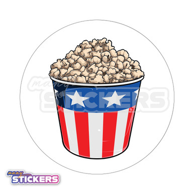 Patriotic popcorn bucket - 1