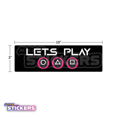 Let’s Play and Red Light Green Light with Doll Sticker Pack - 2