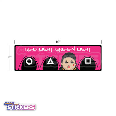 Let’s Play and Red Light Green Light with Doll Sticker Pack - 3