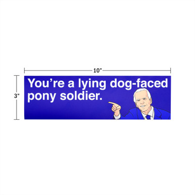 Biden - Alphabet and Dog Faced Pony Soldier Sticker Pack - 2