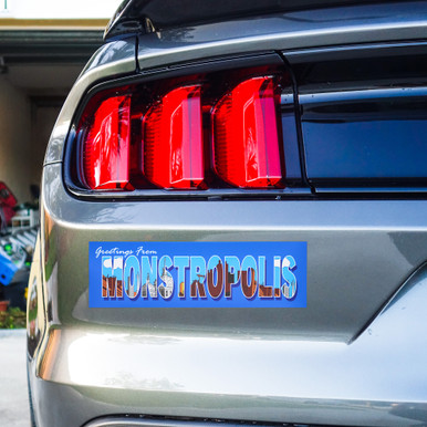 Monstropolis Bumper Sticker - 4