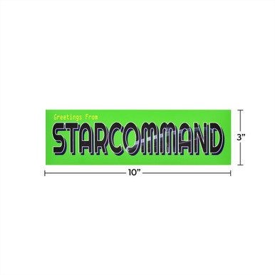 Star Command Bumper Sticker - 2