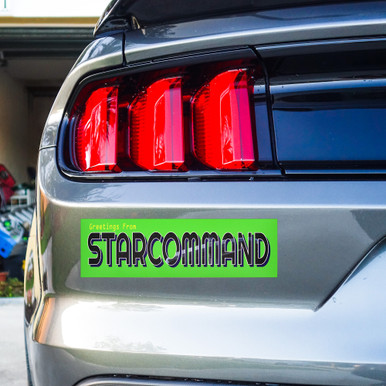 Star Command Bumper Sticker - 5