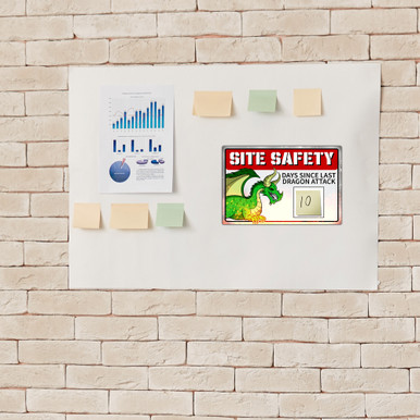 Dragon Safety Sign, 12x8" - 3