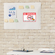 No Smoking Sign Cigarette Shocked 14x10
