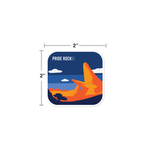 Pride Rock Destination Sticker