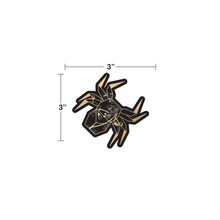Origami Brushed Gold Spider Cherry Blossom Sticker