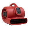 XPOWER X-600A - 1/3 HP Air Mover with Daisy Chain RED