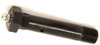 9/16"-18 x 3-1/2" steel shackle bolt with zerk fitting.