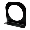 Trailer Light Mounting Bracket for 4" Round Trailer Lights, Steel - Black Powder Coat