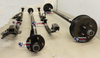 7k axle kit - 2 trailer axles tandem trailer