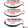 trailer leaf spring options for 7k axle kit. 