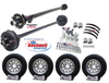 trailer axle tire wheel kit diy