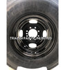 ST235/85R16 14-Ply Provider All Steel Tire on HD Black Hub Piloted Dual Wheel 8x6.5"